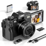NBD Photography Digital Camera 48MP&4K Video/Vlog Camera with WiFi 60FPS Auto Focus Travel Camera for Photography Beginners